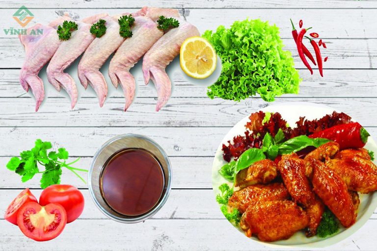 Cánh gà ba khúc xếp lớp Brazil